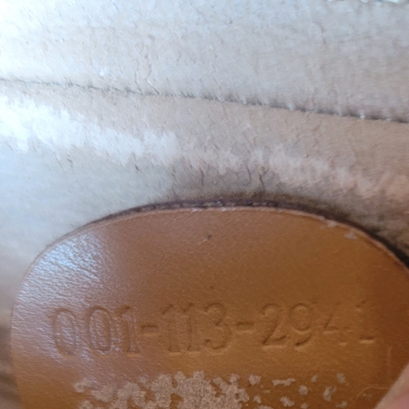 Vintage GUCCI Micro GG Canvas Cross body Shoulder Bag PVC Leather Beige - Picture 11 of 16